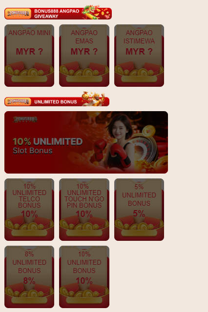 Bonus888 - Mobile Version Promotion-1 - bonus8881