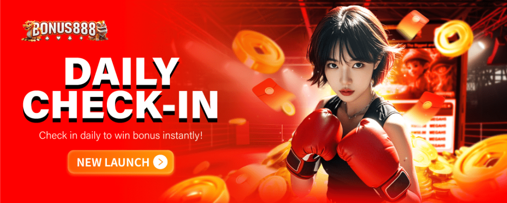 Bonus888 - Daily Check In Bonus - bonus8881