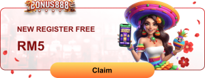 Bonus888 - New Regsiter Free RM5 - bonus8881