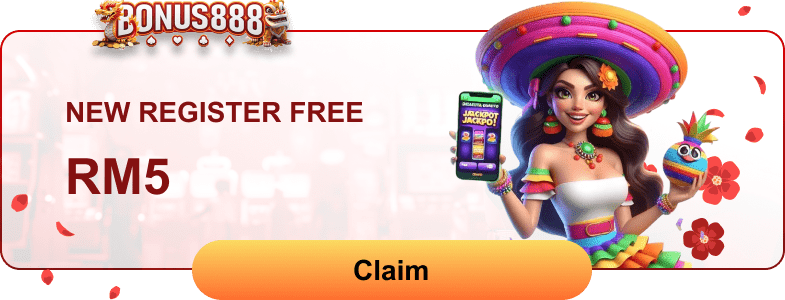 Bonus888 - New Regsiter Free RM5 - bonus8881