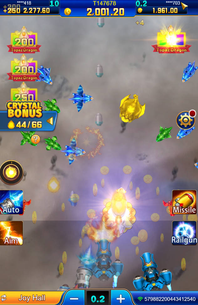Dragon Fortune Fishing - Interface - bonus8881