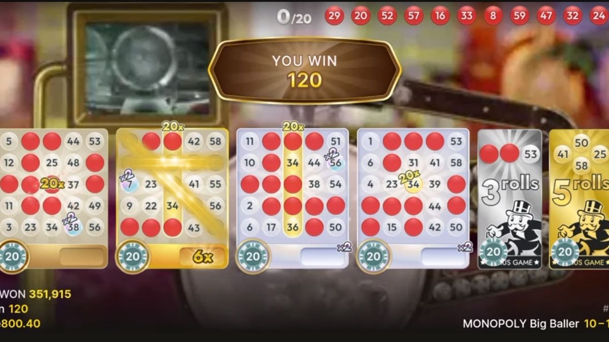 Monopoly Big Baller - Gameplay 2 - bonus8881