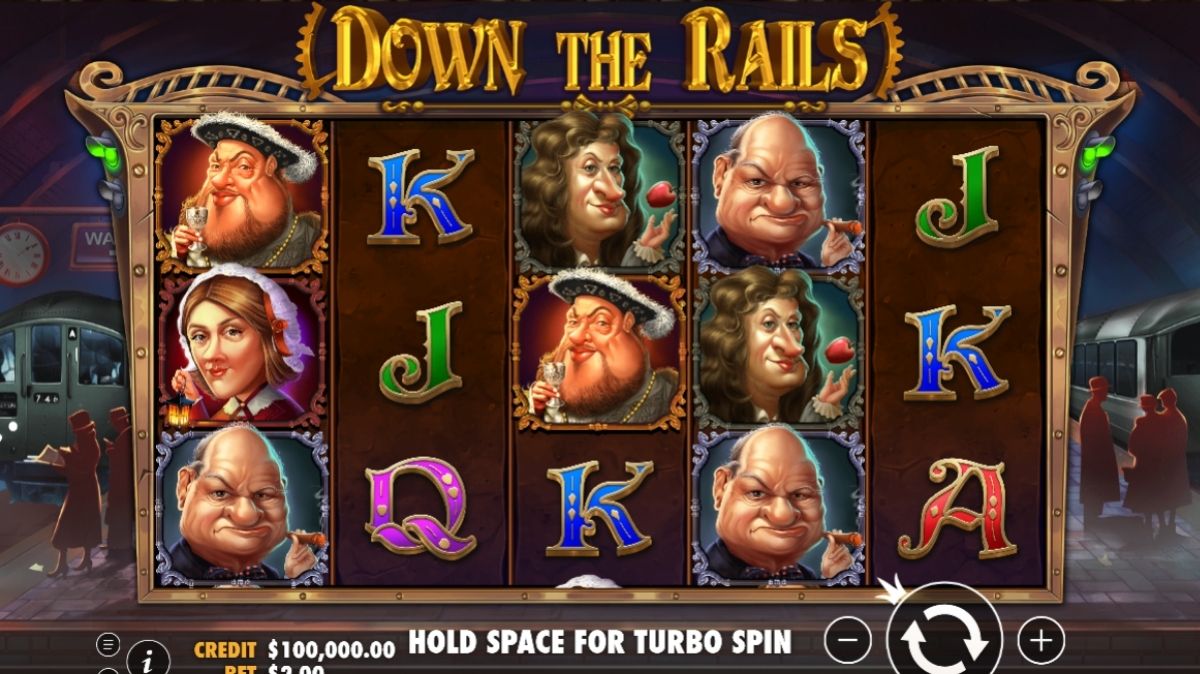 Down the Rails Slot - Interface - bonus8881