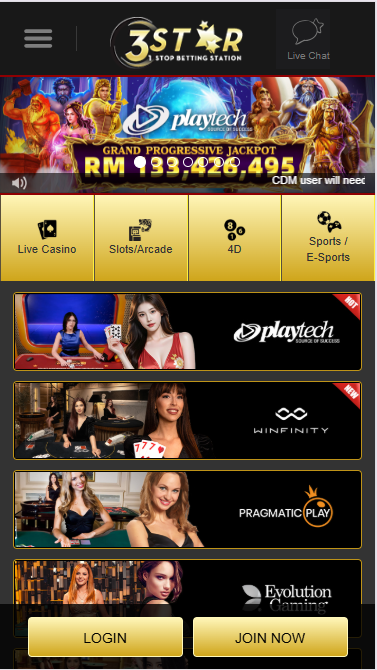 3Star88 - Homepage - bonus8881