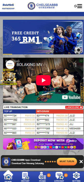 Chelsea888 - Homepage - bonus8881