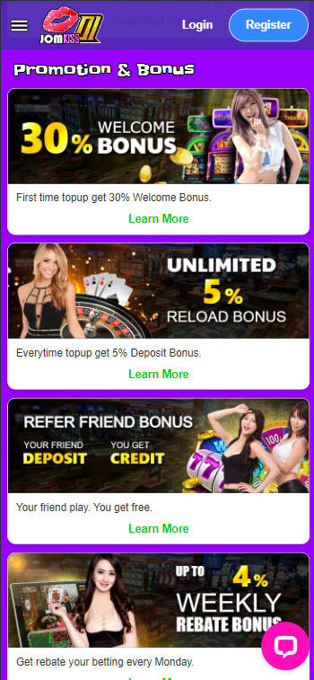 JomKiss - Promotion - bonus8881