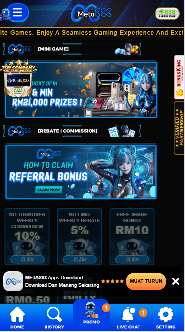 Meta888 - Promotion - bonus8881