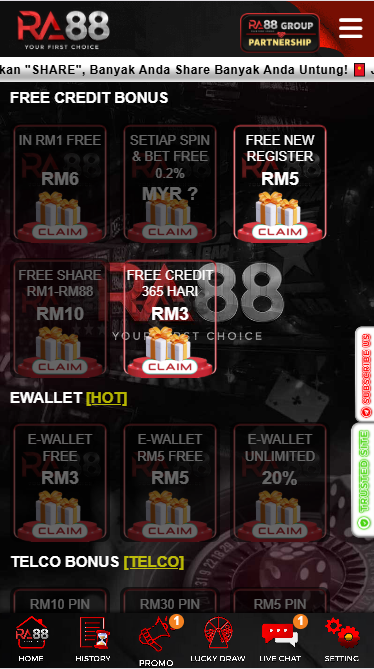 RA88 - Promotion - bonus8881