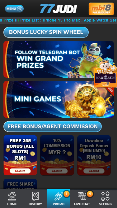 77Judi - Promotion - bonus8881