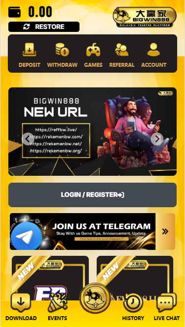 Bigwin888 - Homepage - bonus8881